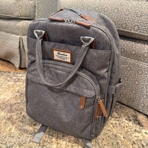 RUVALINO Diaper Bag Backpack-Multifunction Travel Baby Diaper Bag